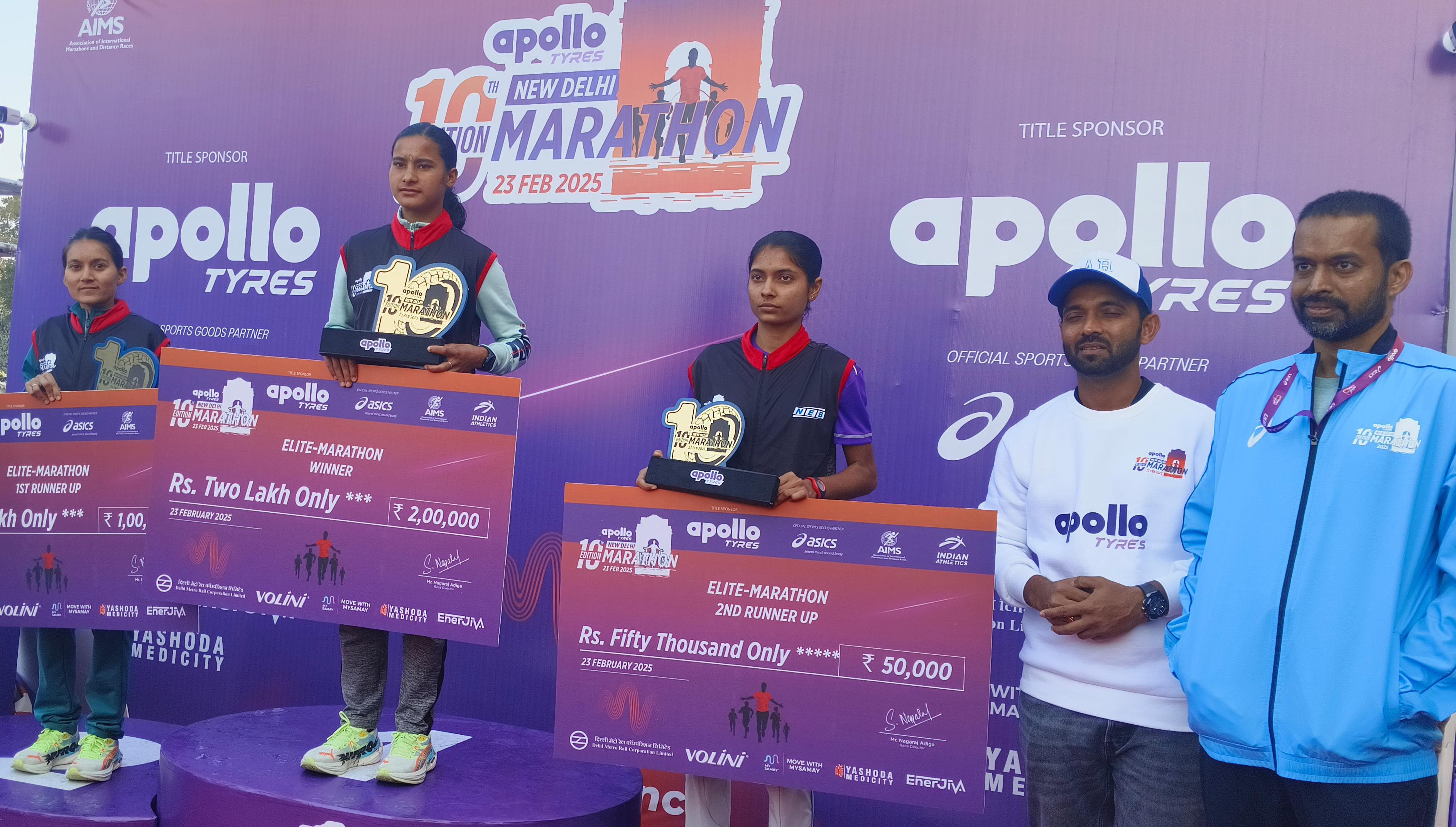 NEW DELHI MARATHON RACE