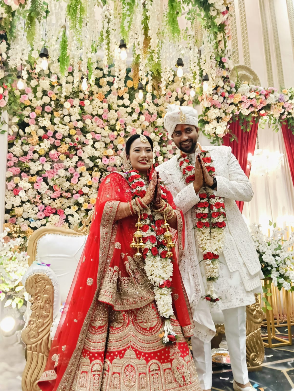 Ira from Philippines and Pitambar from Ranchi got married