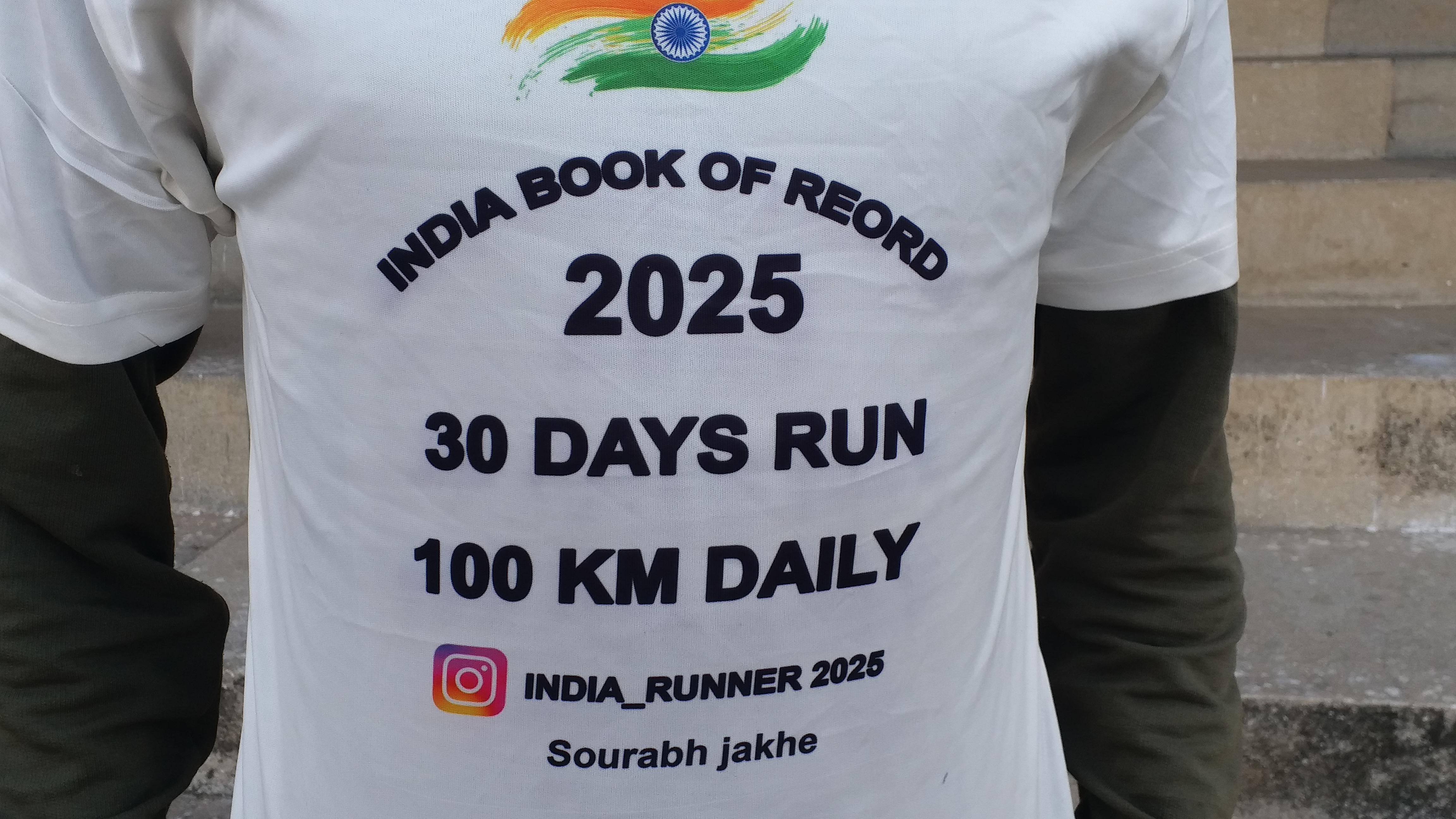 SAURABH RUNNING 100KM EVERY DAY