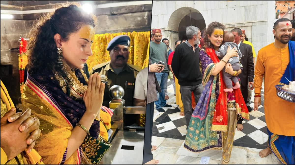 Kangana Ranaut Drops Pictures of Her Visits to Bagalamukhi and Jwala Ji Temples on Her Birthday