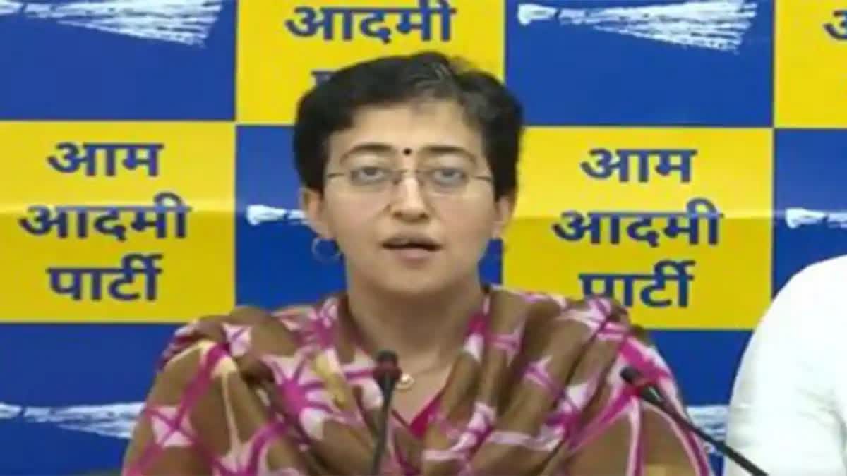 AAP MINISTER ATISHI  AAP ALLEGES BJP  AAP CRITICIZED BJP  ELECTORAL BOND CASE