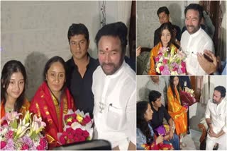 G Kishan Reddy Felicitates To Brave women