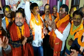 Jharkhand leaders Holi Milan Samaroh in Ranchi