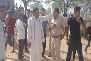 6 cattle smugglers were caught and 5 cows were freed in alwar With the help of villagers