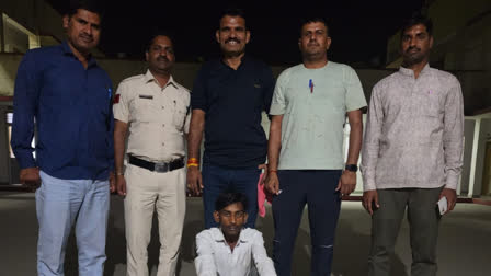 Chittorgarh police detain criminal