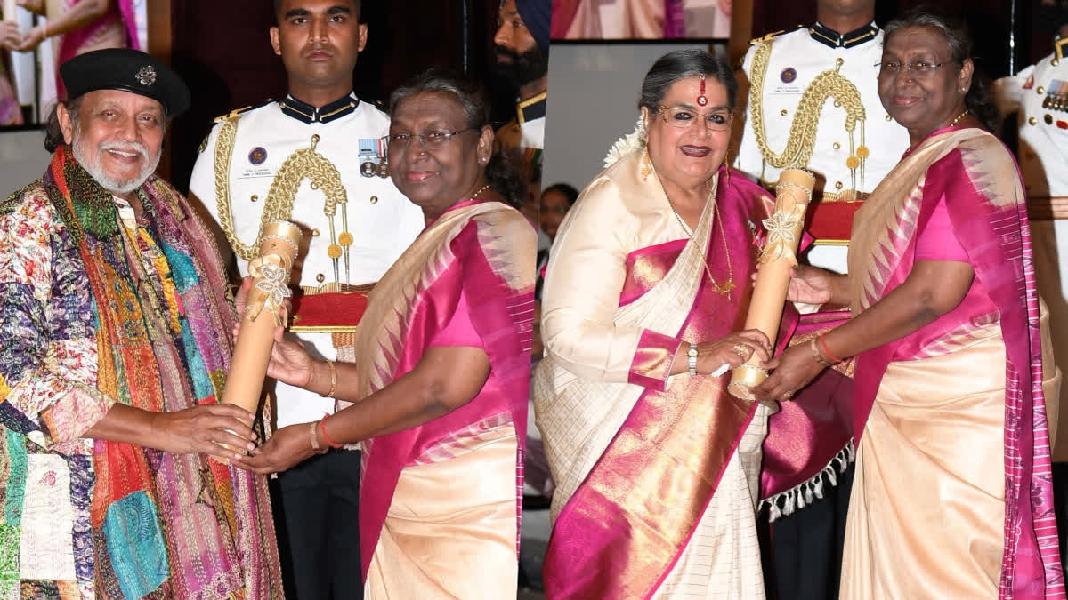 Mithun Chakraborty, Usha Uthup Grateful for Padma Bhushan Recognition