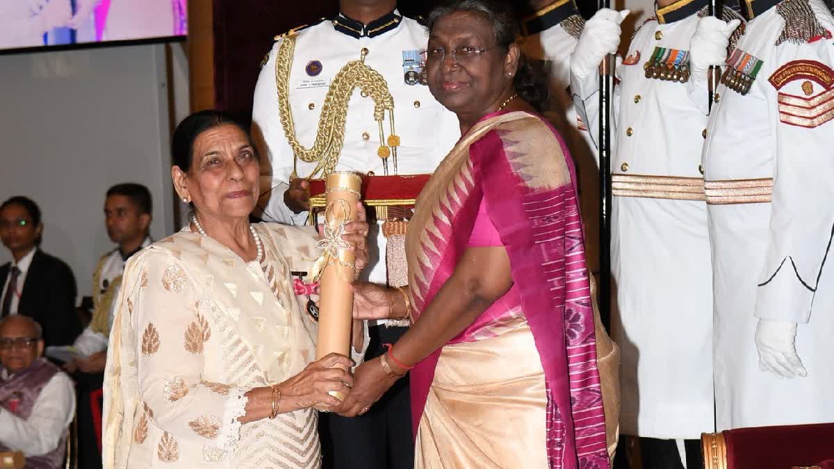 Nirmal Rishi Received Padma Shri Award