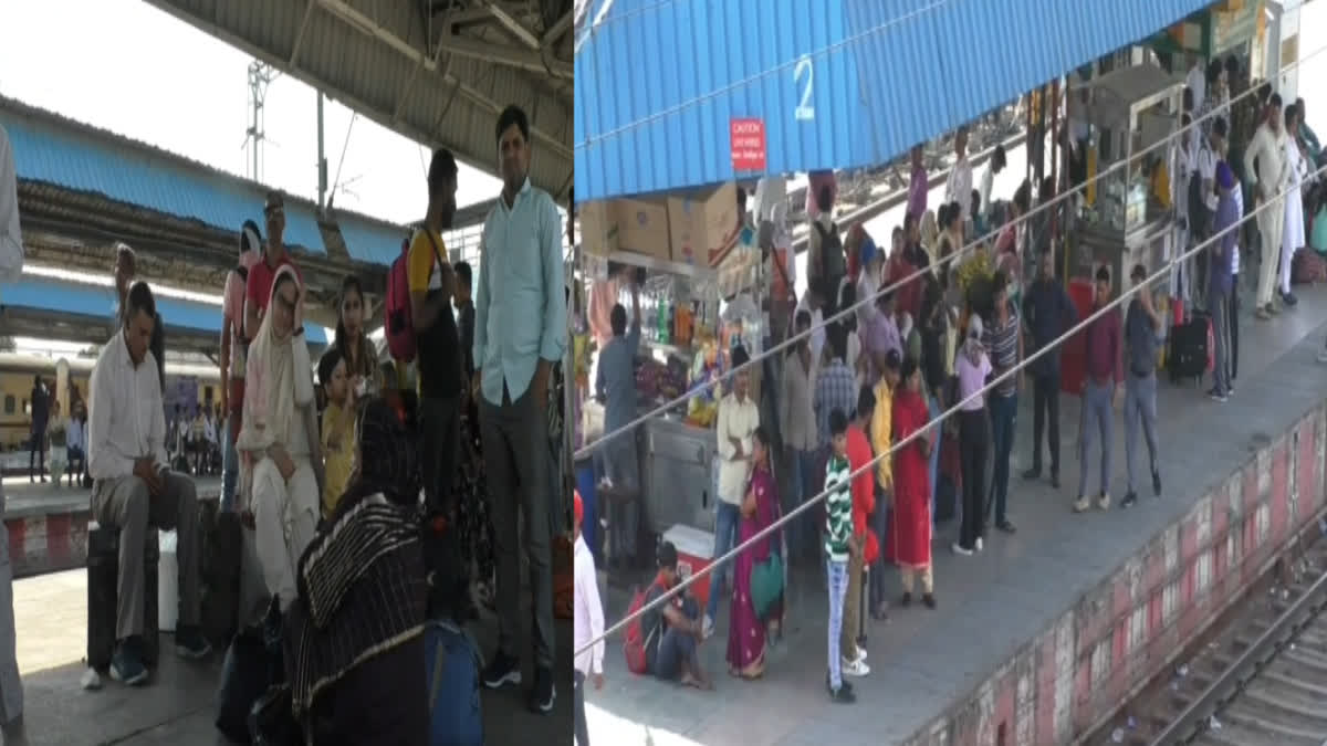 Farmers' protest continues at Shambhu Border railway station, dozens of trains cancelled on Ambala-Amritsar route