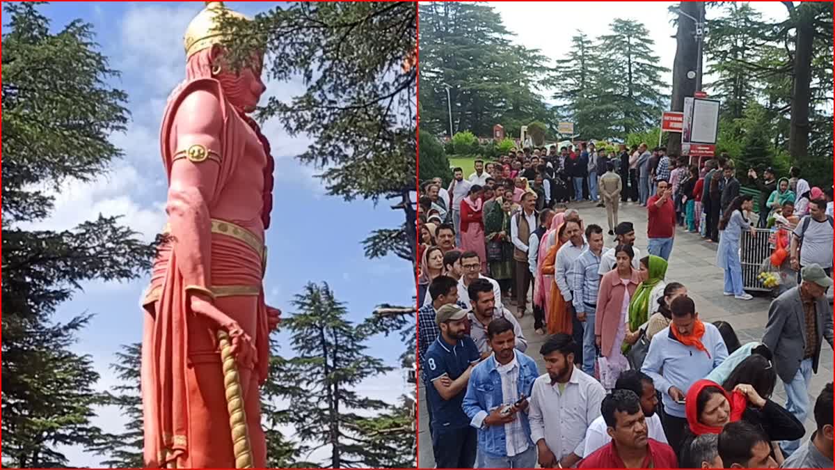 Hanuman Jayanti 2024 Celebration in Jakhu Temple