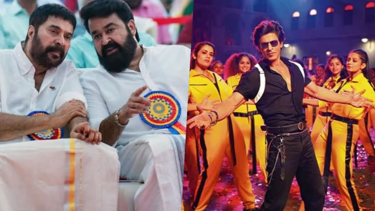 Mohanlal and SRK