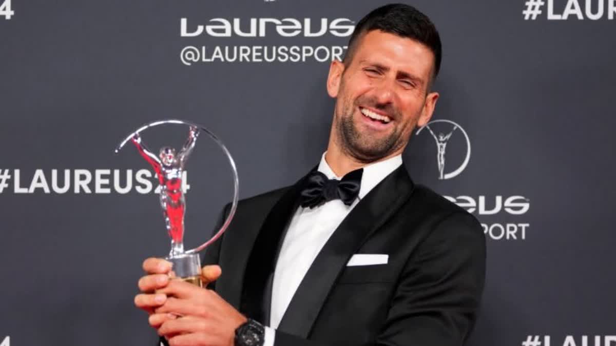 Novak Djokovic Wins Fifth Laureus Sportsman Award 2024