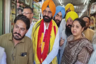 AAP candidate Gurpreet GP campaigned in Khanna of Ludhiana