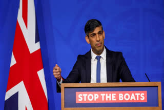 Rishi Sunak pledged that the country’s first deportation flights to Rwanda could leave in 10-12 weeks as he promised to end the Parliamentary deadlock over a key policy promise before an election expected later this year.