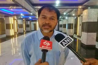 MLA akhil gogoi press meet in nagaon regarding kiren rijiju comments on chakma hajong