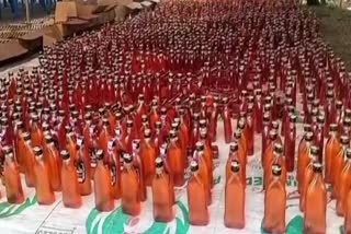 Police Caught Illegal Liquor Transportation