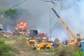 Fire Broke Out in BHEL Power Project Store