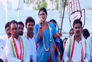 YS Sharmila Election Campaign in Bapatla District