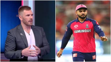 Aaron Finch on Riyan Parag