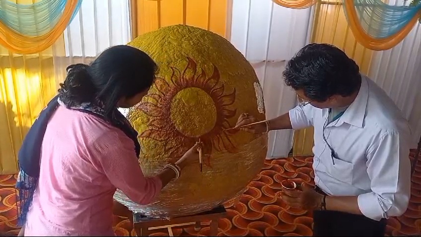 1100 kg Laddu in Jabalpur