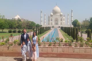 us-vice-president-jd-james-david-vance-visit-taj-mahal-agra-cmyogi-up news-live-video-photos