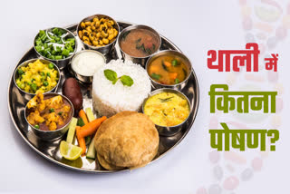 HOW MUCH NUTRTION IN THALI
