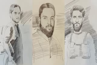 ಮೂವರು ಉಗ್ರರ ರೇಖಾಚಿತ್ರ ಬಿಡುಗಡೆ