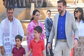 CM and Deputy CM with Vance family at Amer Palace