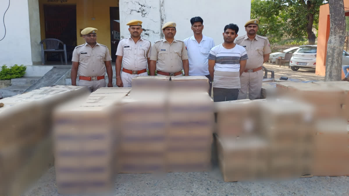 ILLEGAL LIQUOR SEIZED IN DUNGARPUR