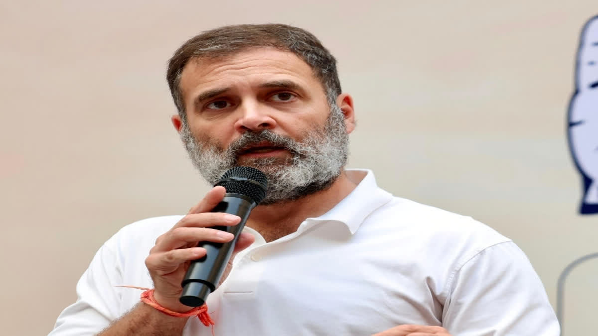 Congress leader Rahul Gandhi on Thursday claimed the BJP believes women should be treated as "second-class citizens" and that its ideological parent RSS does not allow women to enter its 'shakhas'.