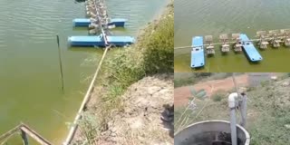 Equipment Destroyed at Fish Pond