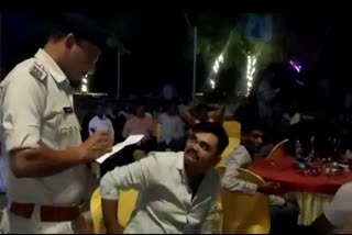 Betul police raid resort at Late night rave party