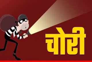 Gwalior theft incident thieves looted goods
