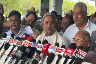 CM Siddaramaiah spoke to media in Mysuru.