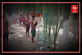 People of Rabha tribe celebrate Baikho Puja in Boko