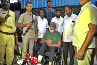 Police Interrogated to Pulivarthi Nani