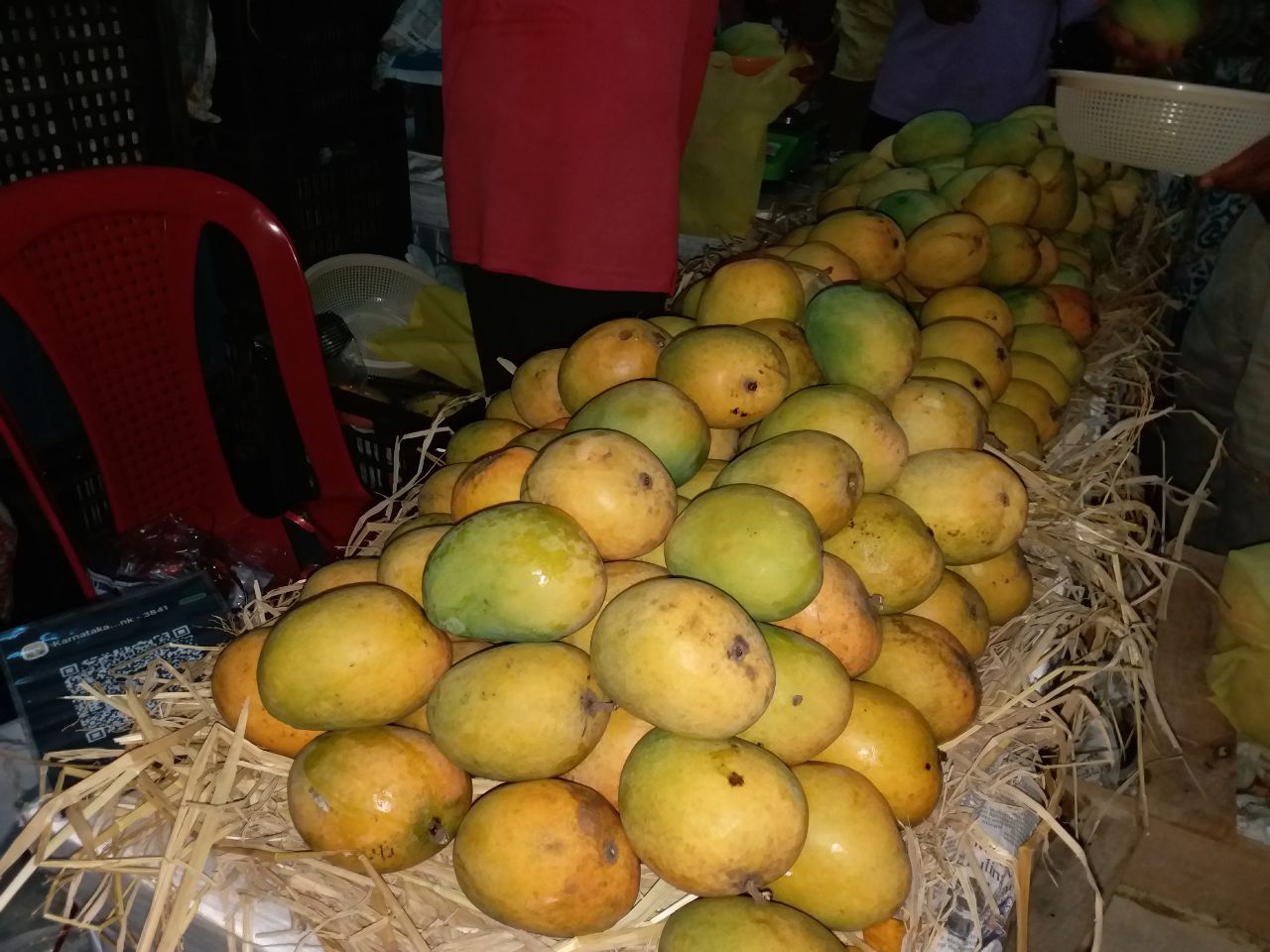 Organic mango and jackfruit fair