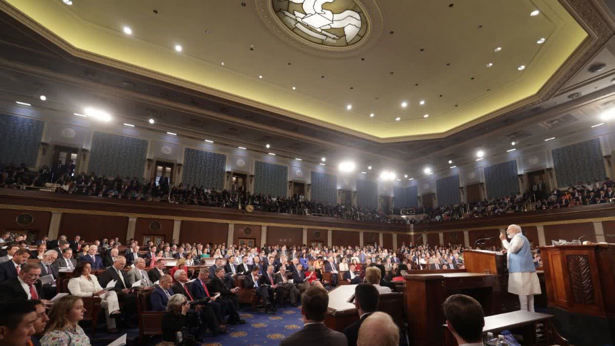 PM Narendra Modi in US Congress