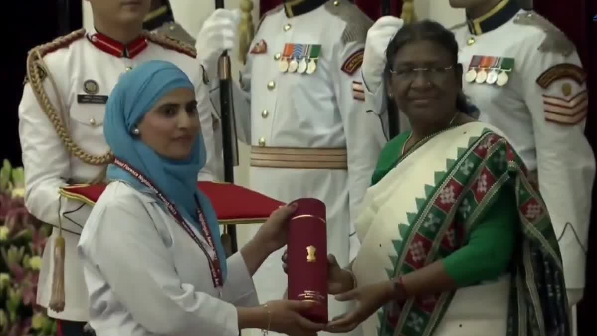 Florence Nightingale Award for Kashmir nurse