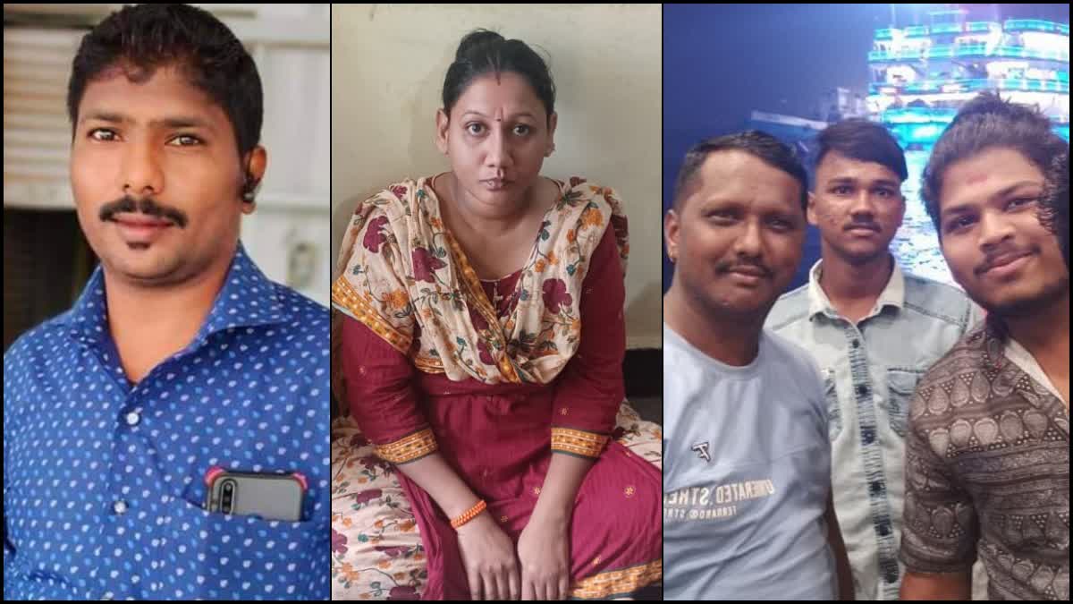 The murdered person and the four accused