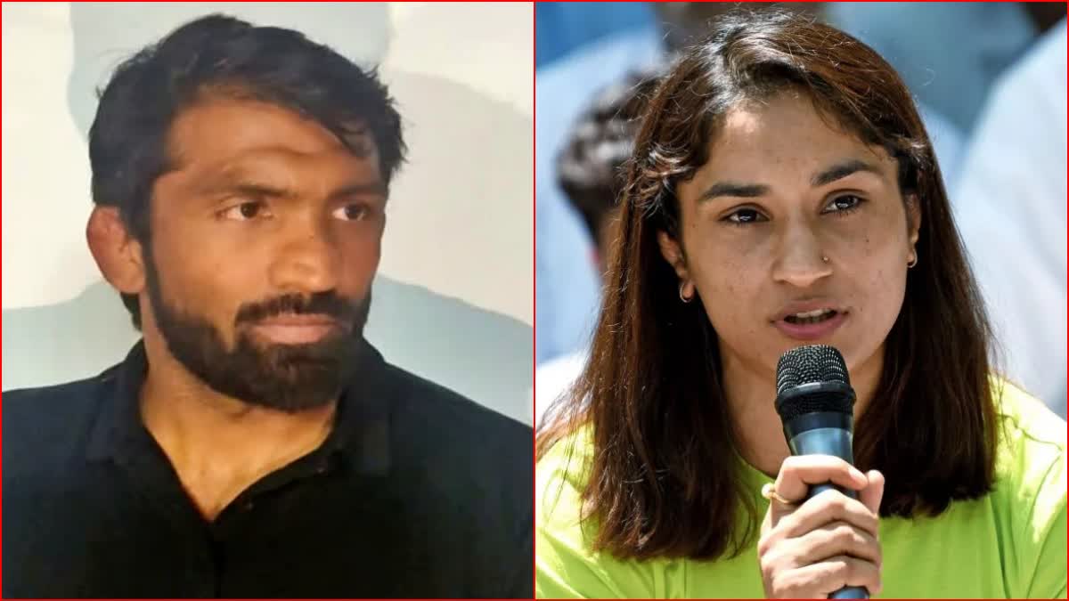 vinesh phogat on yogeshwar dutt