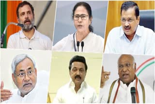 Opposition leaders to hold meeting in Patna to formalise strategy for 2024 Lok Sabha polls  Opposition leaders meeting in Patna  ലോക്‌സഭ തെരഞ്ഞടുപ്പില്‍ ബിജെപി  പ്രതിപക്ഷം  ബീഹാര്‍ മുഖ്യമന്ത്രി  ലോക്‌സഭ തെരഞ്ഞെടുപ്പ്  ബിജെപിക്കെതിരെ തന്ത്രം മെനയാന്‍ പ്രതിപക്ഷം  വിശാലയോഗം ഇന്ന് പട്‌നയില്‍  2024 ലോക്‌സഭ