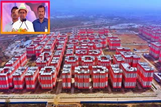 Asia largest housing complex inaugurated  Asia largest housing complex inaugurated by CM KCR  housing complex inaugurated  ವಸತಿ ಸಂಕೀರ್ಣವನ್ನು ಉದ್ಘಾಟಿಸಿದ ಸಿಎಂ ಕೆಸಿಆರ್​ ಏಷ್ಯಾದ ಅತಿದೊಡ್ಡ ವಸತಿ ಸಂಕೀರ್ಣ  15 ಸಾವಿರಕ್ಕೂ ಹೆಚ್ಚು ಮನೆಗಳನ್ನು ನಿರ್ಮಿಸಲಾಗಿದ್ದು  ರ್ಕಾರಿ ಸಾಮಾಜಿಕ ವಸತಿ ಸಮುಚ್ಚಯ  ತೆಲಂಗಾಣ ಸಿಎಂ ಕೆಸಿಆರ್  ಏಷ್ಯಾದಲ್ಲೇ ಅತಿ ದೊಡ್ಡ ಸರ್ಕಾರಿ ಸಾಮಾಜಿಕ ವಸತಿ ಸಮುಚ್ಚಯ  ಡಬಲ್ ಬೆಡ್ ರೂಂ ಮನೆಗಳನ್ನು ಸಿಎಂ ಕೆಸಿಆರ್ ಉದ್ಘಾಟಿಸಿದರು  ವಸತಿ ಸಂಕೀರ್ಣದಲ್ಲಿರುವ ಪ್ರತಿಯೊಂದು ಮನೆ