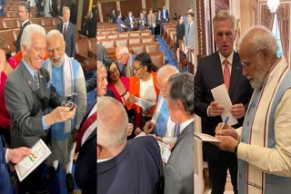 US Congressmen take autographs selfies with PM Narendra Modi