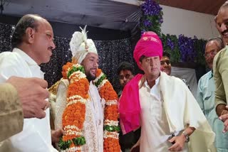 shivpuri scindia attends bjp leader son wedding