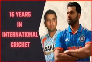ROHIT SHARMA COMPLETED 16 YEARS