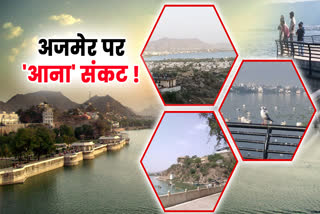 Ana Sagar Lake In Ajmer