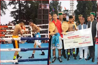 pro boxing tournament in shimla on Virbhadra Singh Birth Anniversary