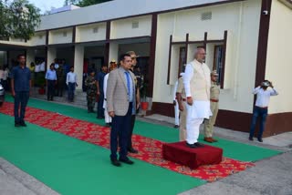 Governor CP Radhakrishnan visit to Godda
