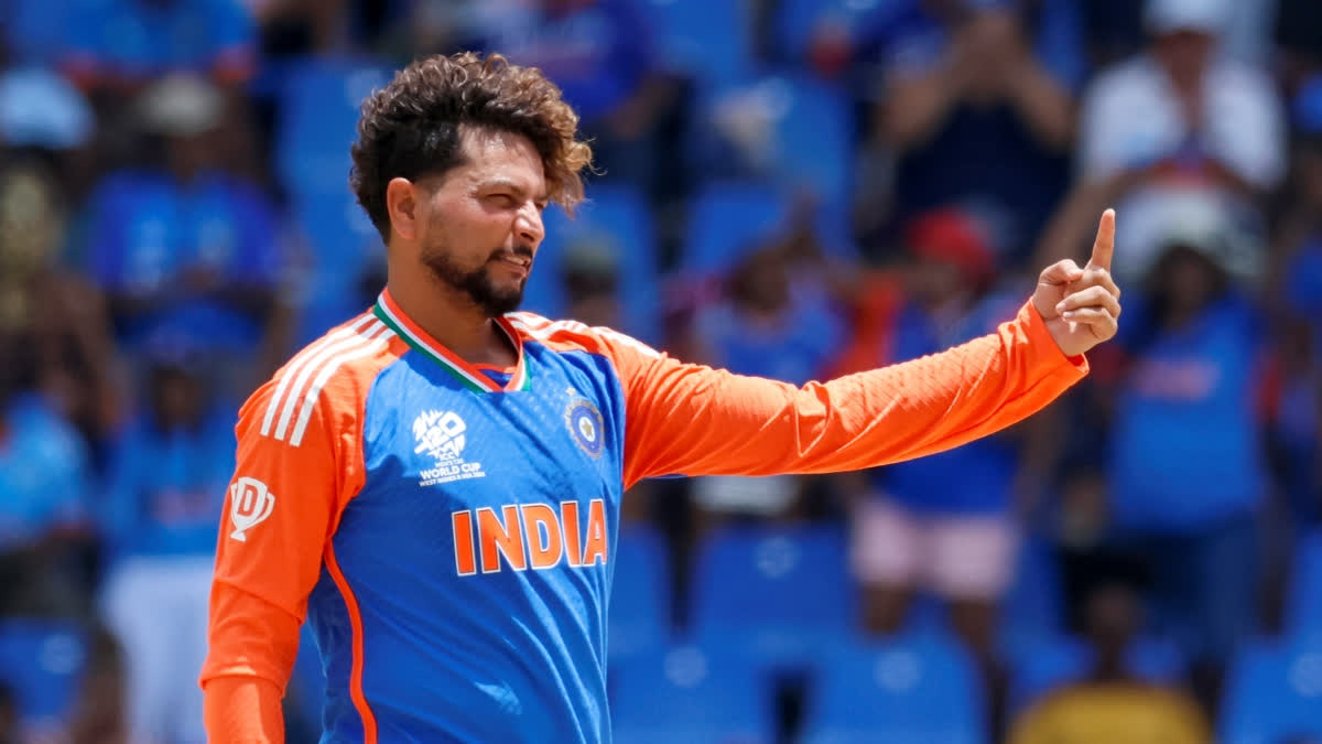 Kuldeep Yadav believes in fighting fire with fire in the T20 format and it is that aggressive approach that is helping the Indian wrist spinner get success in the Caribbean leg of T20 World Cup 2024. Kuldeep has already taken five wickets in the two games he has been part of, including a three-wicket haul against Bangladesh on Saturday.