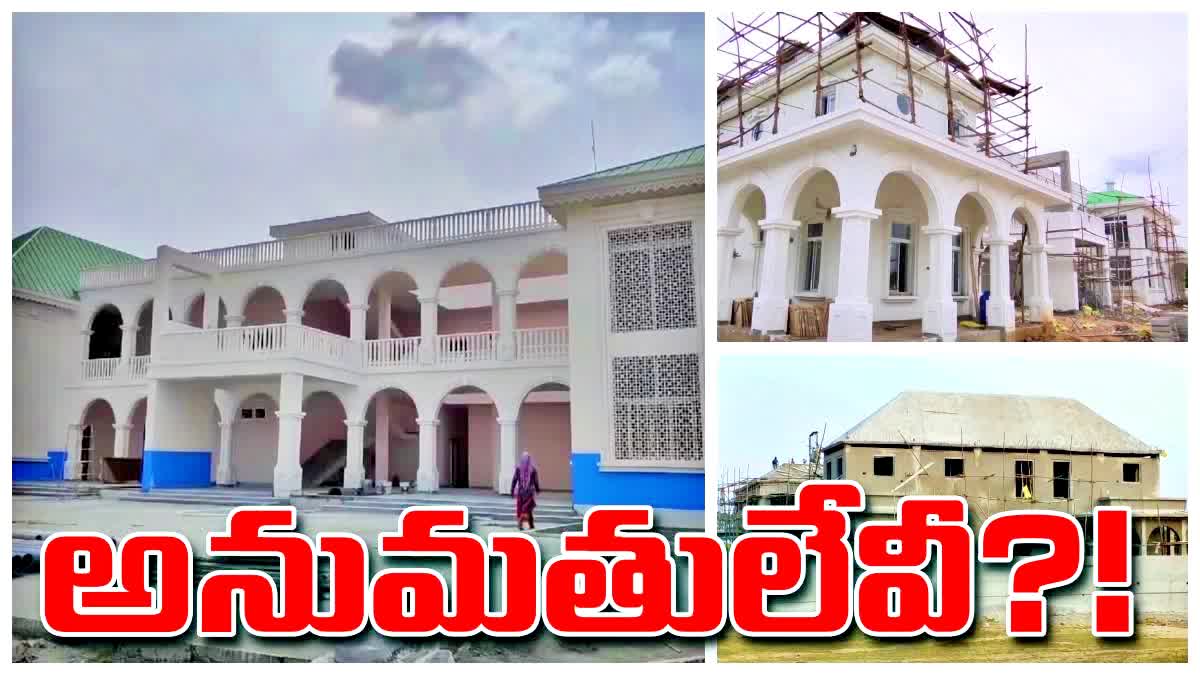 YSRCP Illegal Constructions In AP